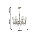 Люстра подвесная Favourite 2172-6P Penna