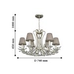 Люстра подвесная Favourite 2173-6P Laurel