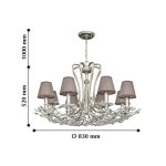 Люстра подвесная Favourite 2173-8P Laurel