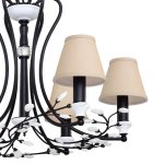 Люстра подвесная Favourite 2174-6P Laurel black