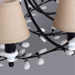 Люстра подвесная Favourite 2174-8P Laurel black