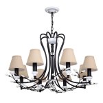 Люстра подвесная Favourite 2174-8P Laurel black