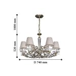 Люстра подвесная Favourite 2175-6P Crown