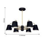 Потолочная люстра Favourite 2177-6P Comodo