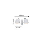 Настенный светильник Favourite 2178-2W Comodo