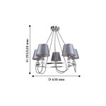 Люстра Favourite 2193-5P Martina