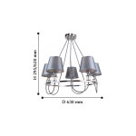 Люстра Favourite 2193-5P Martina