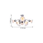 Потолочная люстра Favourite 2196-8U Ligula