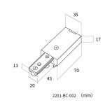 коннектор Practica Favourite 2201-BC-002 Practica