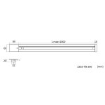 врезной шинопровод Practica Favourite 2202-TB-200 Practica