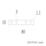 коннектор Practica Favourite 2203-CP-001 Practica