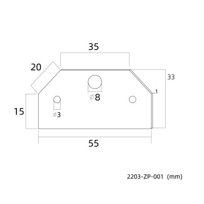 коннектор Practica Favourite 2203-ZP-001 Practica