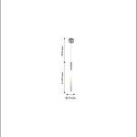 Подвес Favourite 2216-1P Tibia