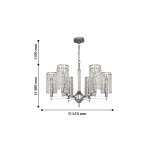 Люстра подвесная Favourite 2304-6P Federo