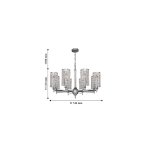 Люстра подвесная Favourite 2304-8P Federo