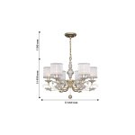 Люстра подвесная Favourite 2307-6P Seraphima