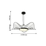 Люстра подвесная Favourite 2310-2P Ripple