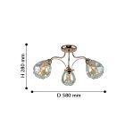 Потолочный светильник Favourite 2338-3U Galanta