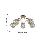 Потолочный светильник Favourite 2338-5U Galanta