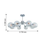 Люстра Favourite 2341-8P Darina