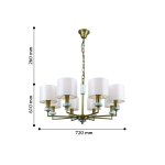 Люстра Favourite 2347-8P Marbella