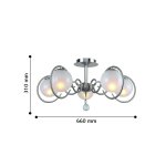 потолочная люстра Favourite 2349-5U Fabbio