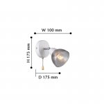 Настенный светильник Favourite 2350-1W Rosebud