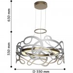 Подвесная люстра Favourite 2352-5P Ria
