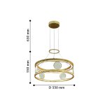 Подвесная люстра Favourite 2354-5P Rocco