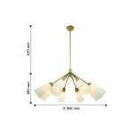 Подвесная люстра Favourite 2357-8P Knospe