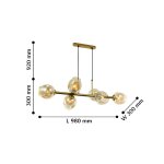Подвесная люстра Favourite 2362-6P Traube