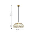 Подвесной светильник Favourite 2372-1P Dimidium