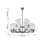 Подвесная люстра Favourite 2374-18P Assembly