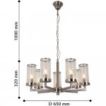 Подвесная люстра Favourite 2374-7P Assembly
