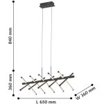 Подвесная люстра Favourite 2382-10P Carcass