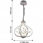 Подвесная люстра Favourite 2383-8P Nodule