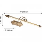 Настенный светильник Favourite 2438-2W Conditor