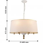 Подвесная люстра Favourite 2528-6P Milena