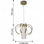 Подвесная люстра Favourite 2530-8P Evolve
