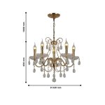 Подвесная люстра Favourite 2574-5P Selestine