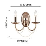 Настенный светильник Favourite 2591-2W Plini