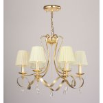 Люстра подвесная с абажурами Favourite 2596-6P Amabilis