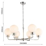 Подвесная люстра Favourite 2598-6P Priscis