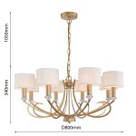 Подвесная люстра Favourite 2600-8P Eminentia