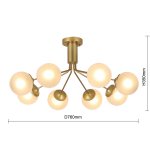 Потолочная люстра Favourite 2631-8U Pax