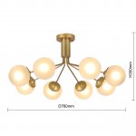 Потолочная люстра Favourite 2631-8U Pax