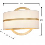 Настенный светильник Favourite 2634-2W Mateo