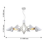 Подвесная люстра Favourite 2667-8P Lovato