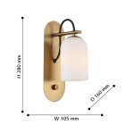 Светильник настенный бра Favourite 2668-1W Grover