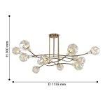 Потолочная люстра Favourite 2669-12P Liberty